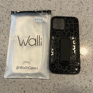 New Black Leopard Walli Case for IPhone 13 Pro Max